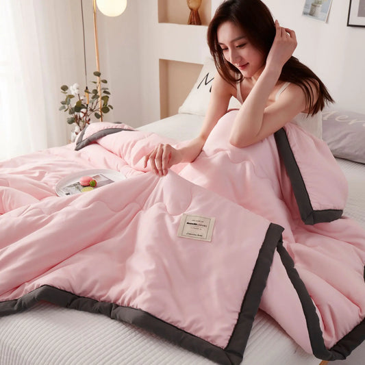 "2024 Modern Lightweight Machine Washable Cotton Quilt"